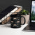 Green Mountains St Bernard Black Mug - Lucy + Norman