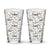 Green Mountains St Bernard Shaker Pint Glass - Lucy + Norman