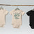 Green Saint Bernard Athletic Club Organic Baby Bodysuit - Lucy + Norman