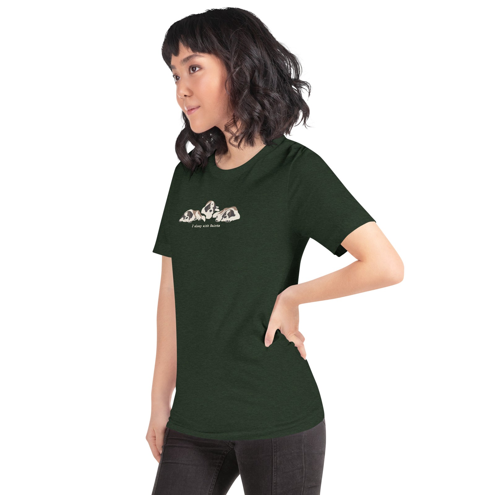 I Sleep with Saints Lightweight T-shirt