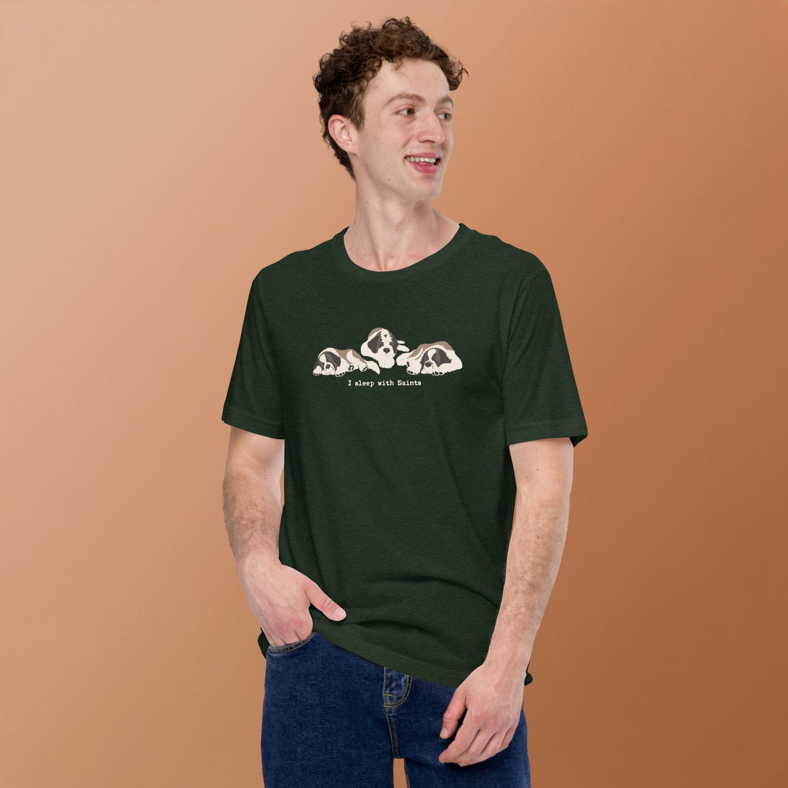 I Sleep with Saints Lightweight T-shirt