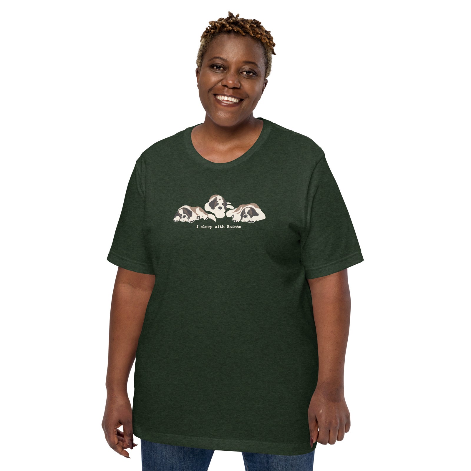I Sleep with Saints Lightweight T-shirt