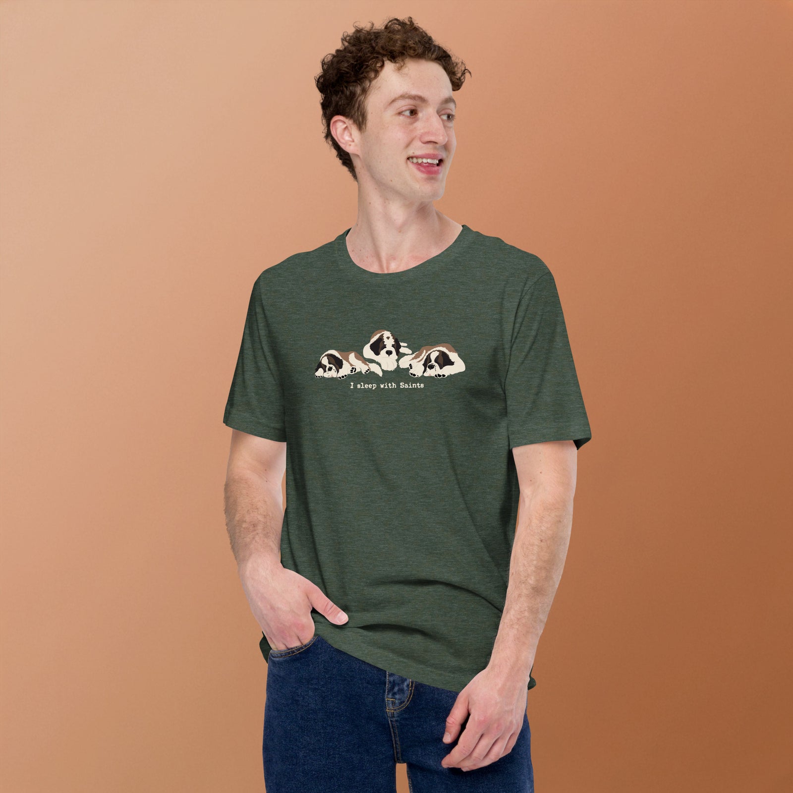 I Sleep with Saints Lightweight T-shirt