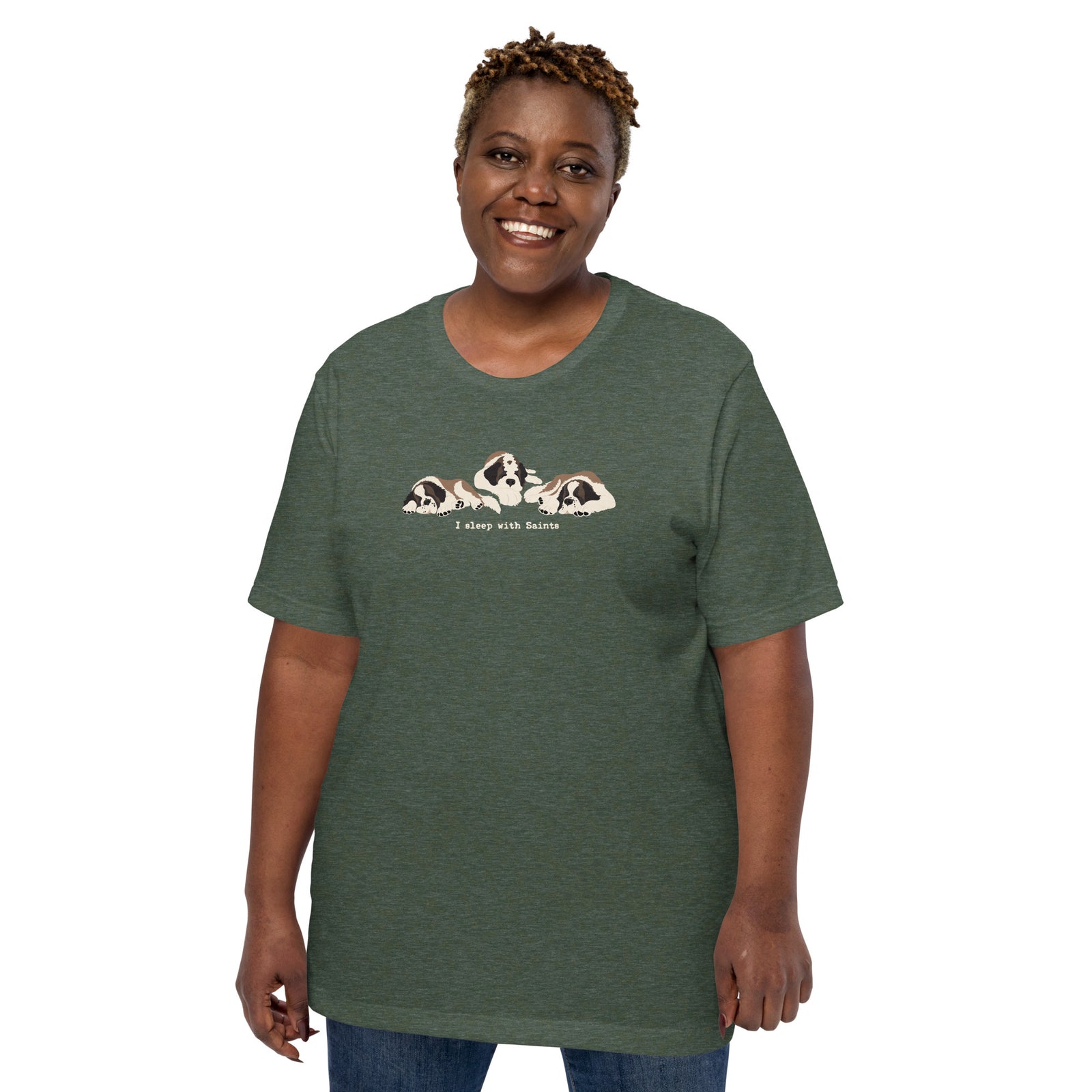 I Sleep with Saints Lightweight T-shirt