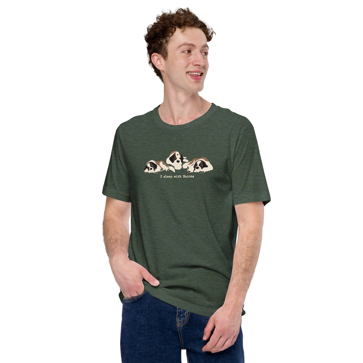 I Sleep with Saints Lightweight T-shirt