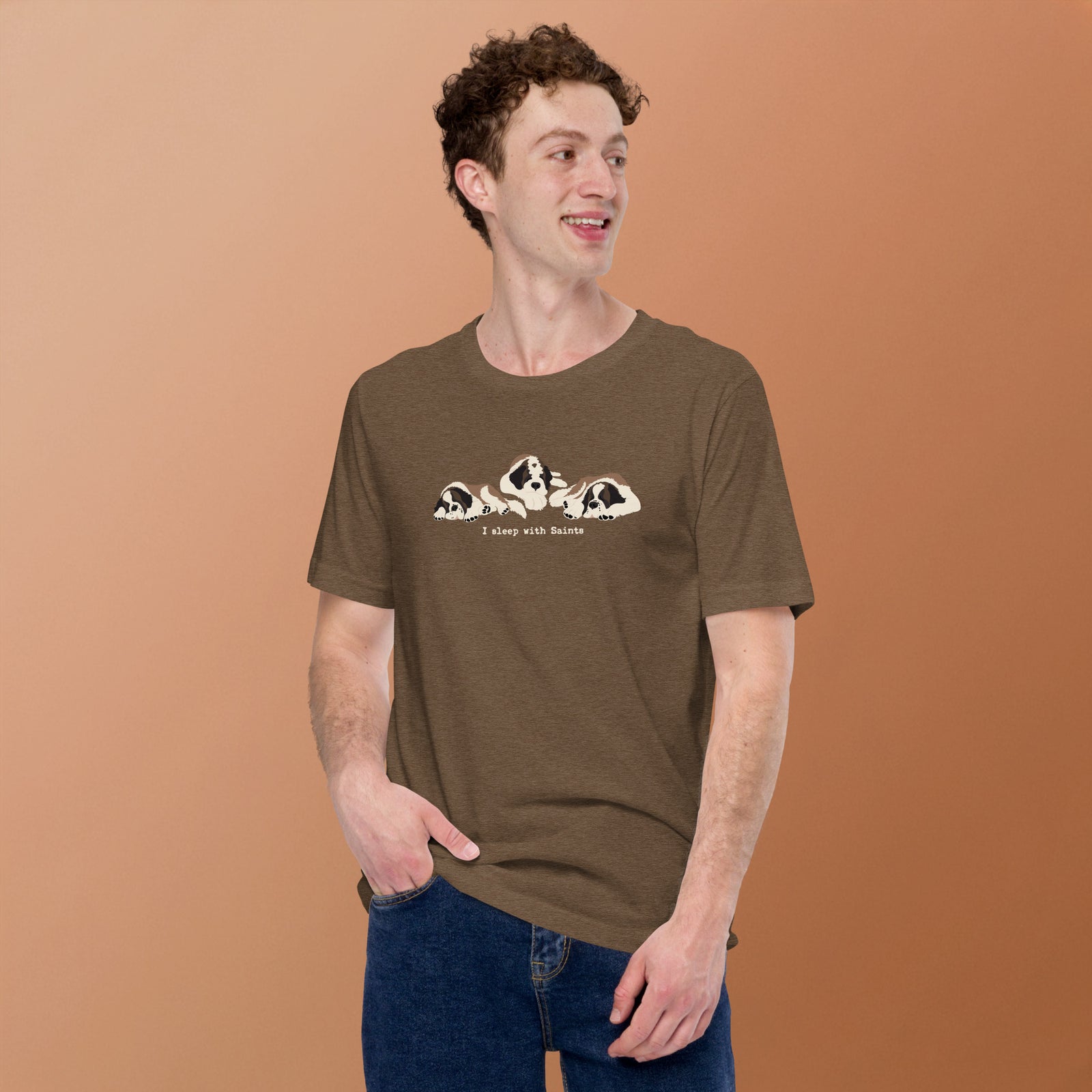 I Sleep with Saints Lightweight T-shirt