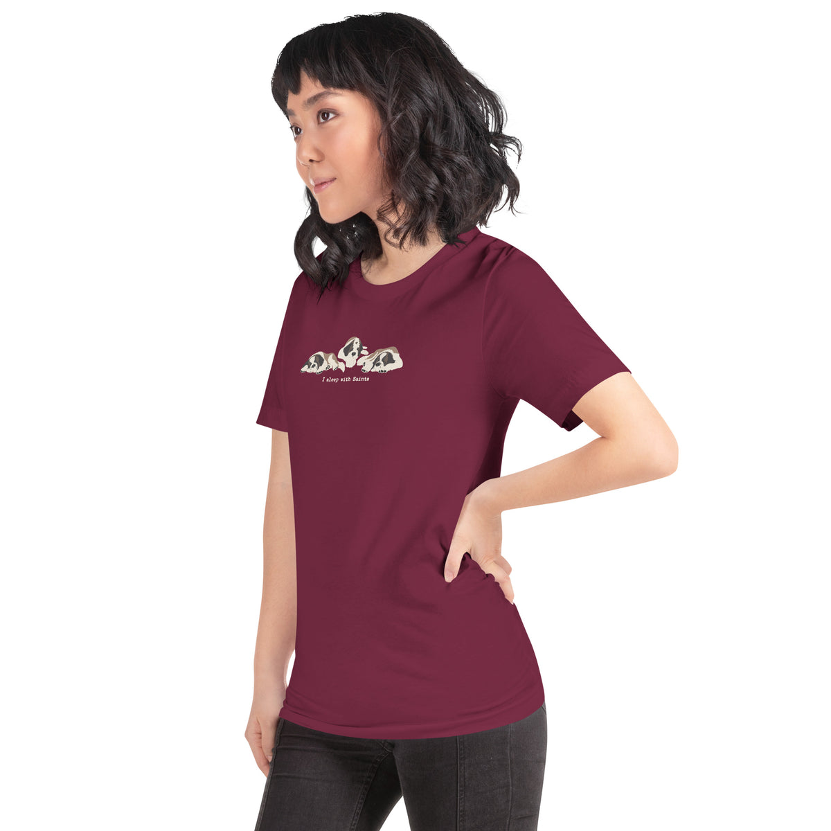 I Sleep with Saints Lightweight T-shirt