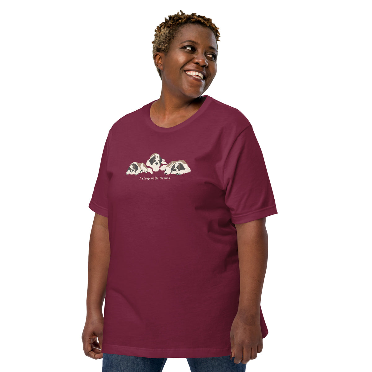 I Sleep with Saints Lightweight T-shirt