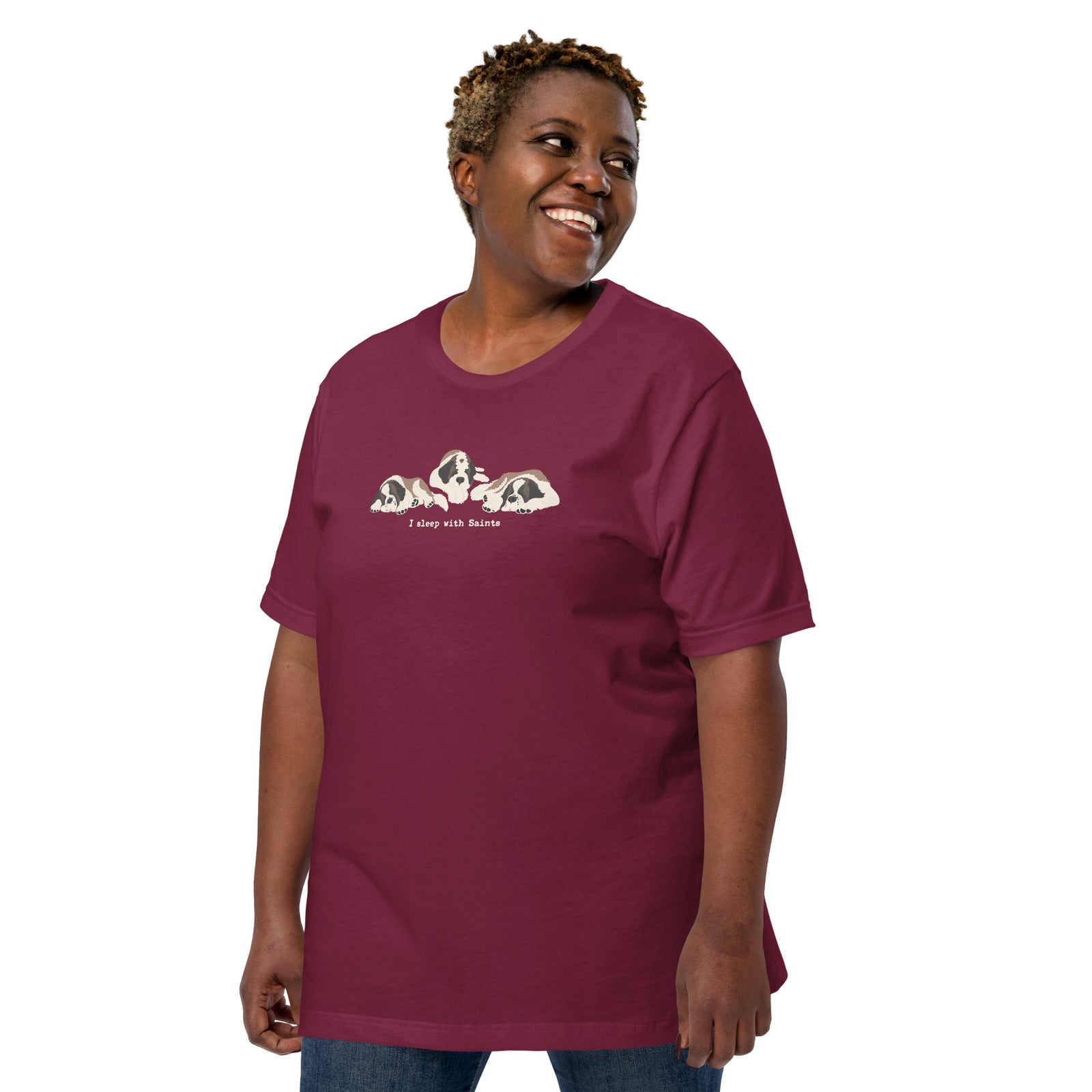 I Sleep with Saints Lightweight T-shirt