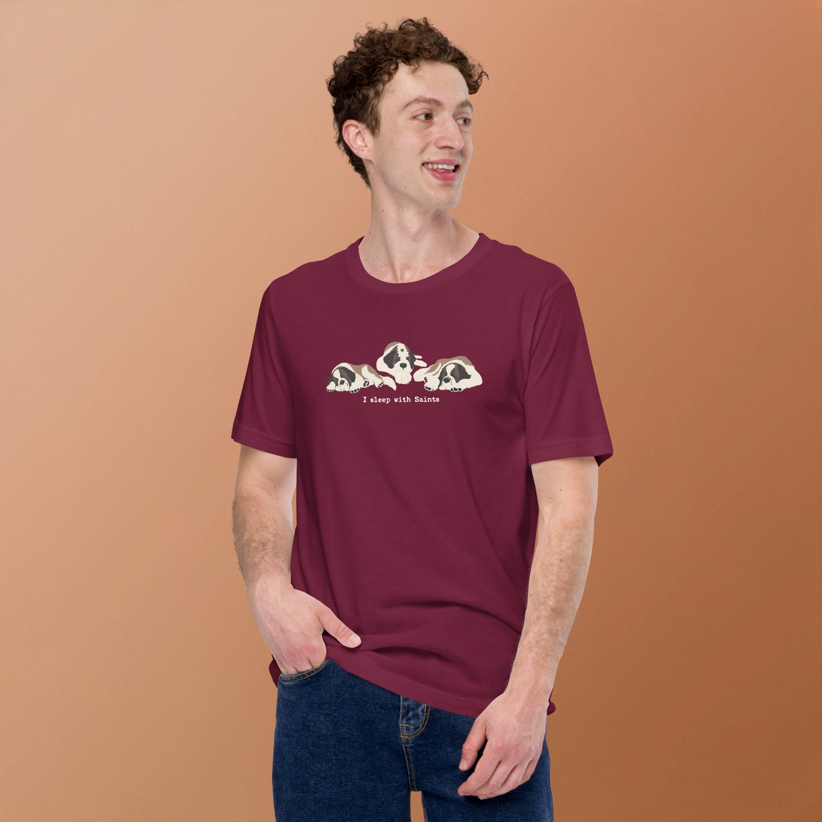I Sleep with Saints Lightweight T-shirt