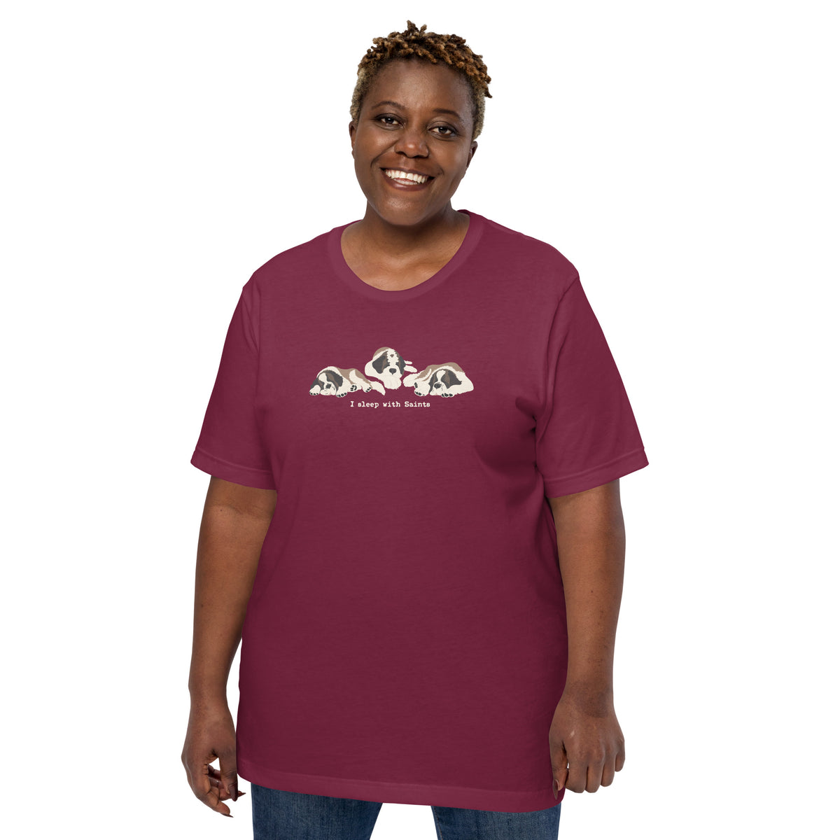 I Sleep with Saints Lightweight T-shirt