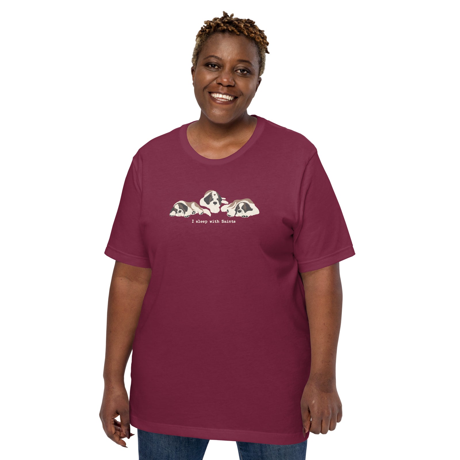 I Sleep with Saints Lightweight T-shirt
