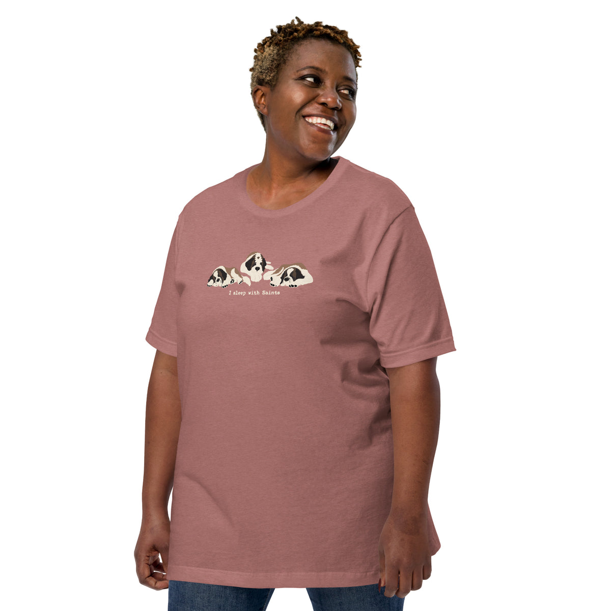 I Sleep with Saints Lightweight T-shirt