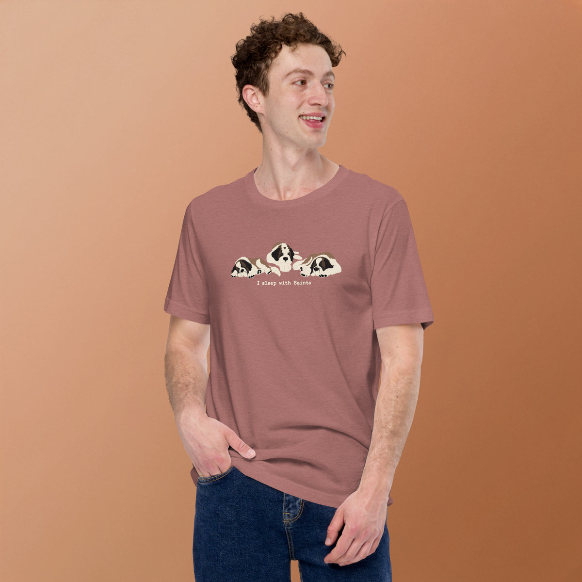 I Sleep with Saints Lightweight T-shirt