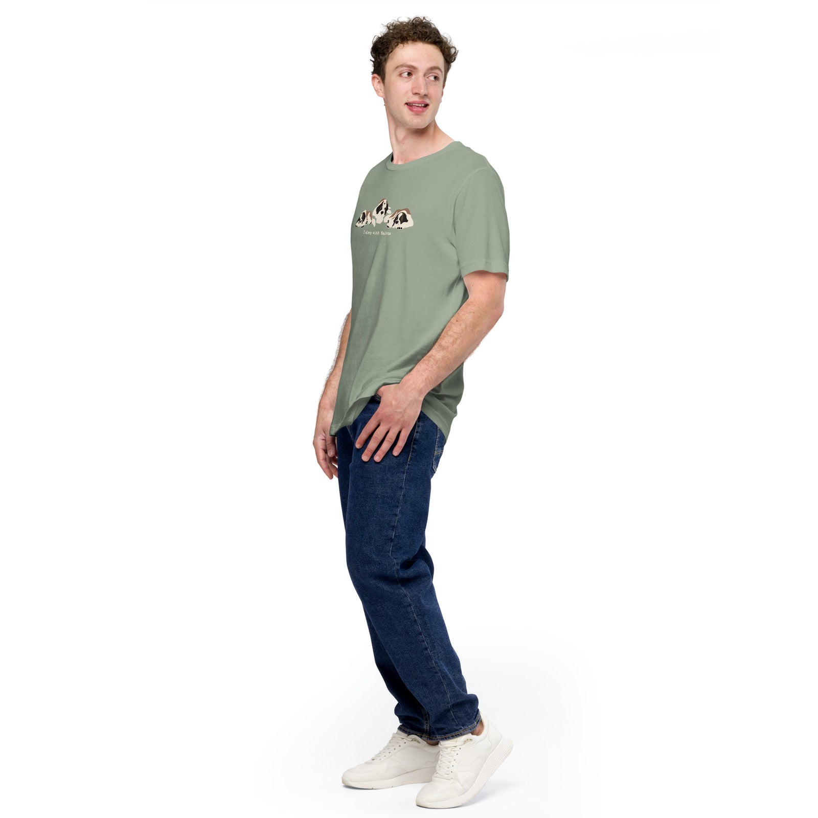 I Sleep with Saints Lightweight T-shirt