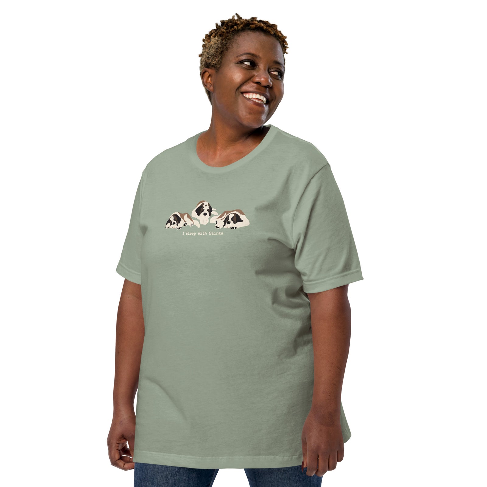 I Sleep with Saints Lightweight T-shirt