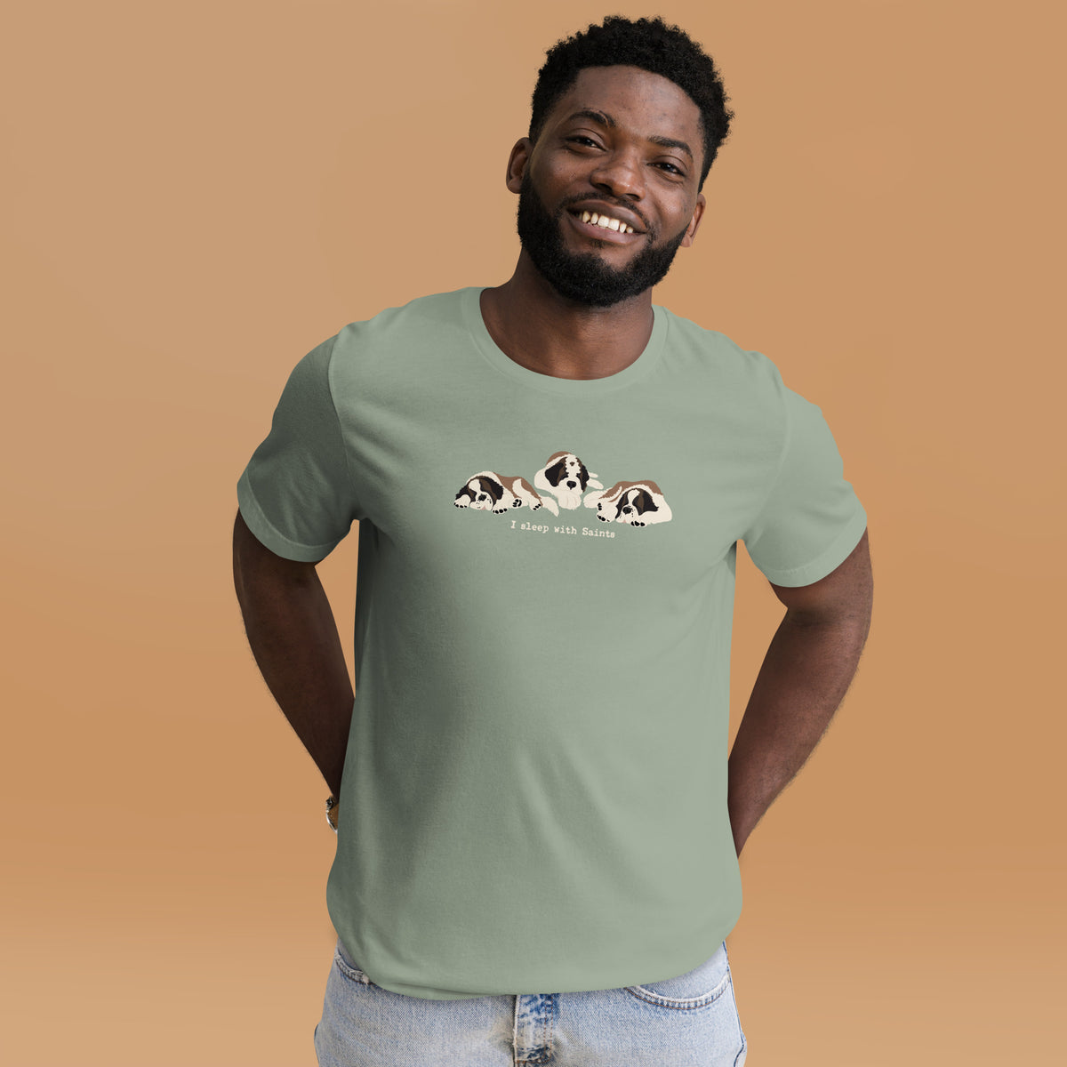 I Sleep with Saints Lightweight T-shirt