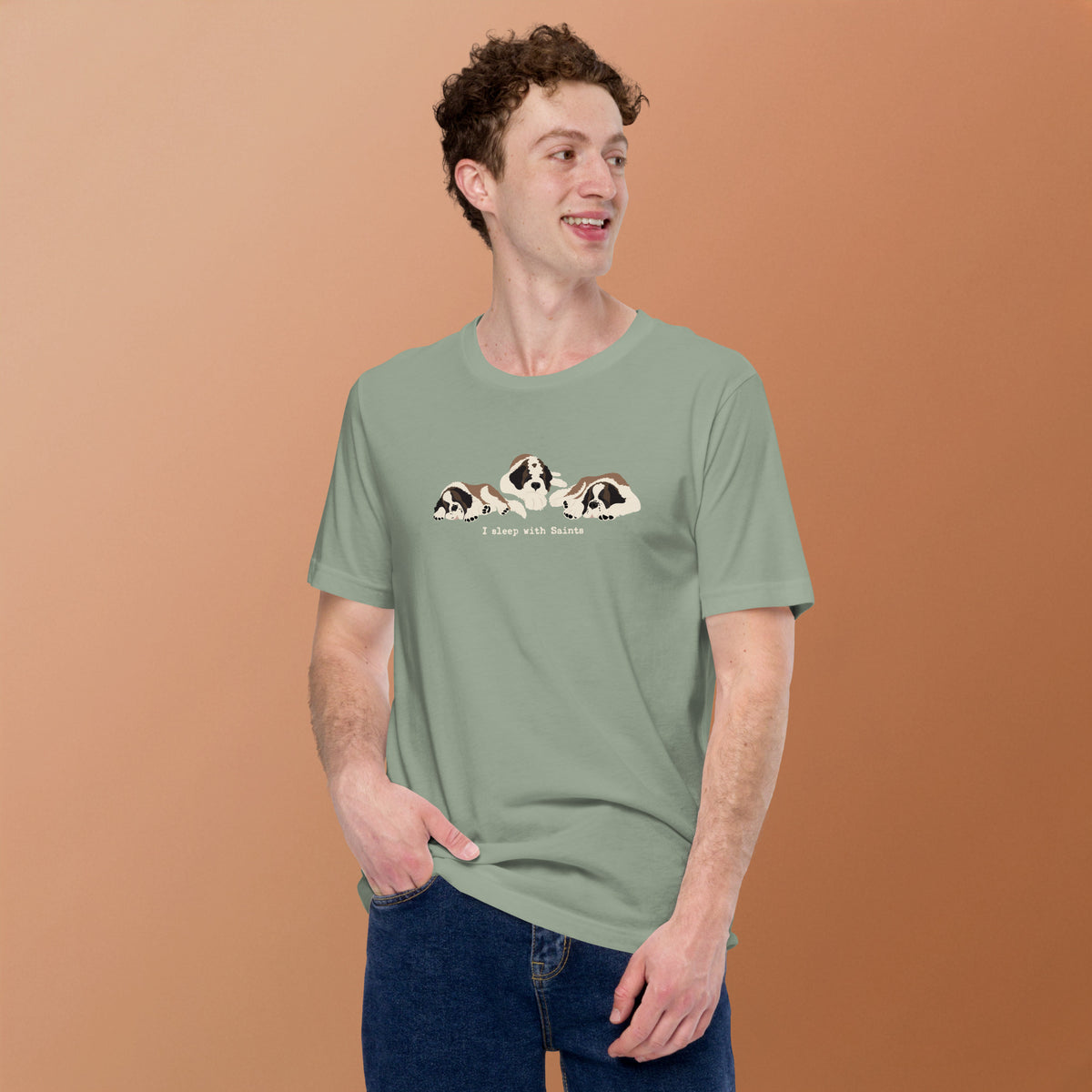 I Sleep with Saints Lightweight T-shirt