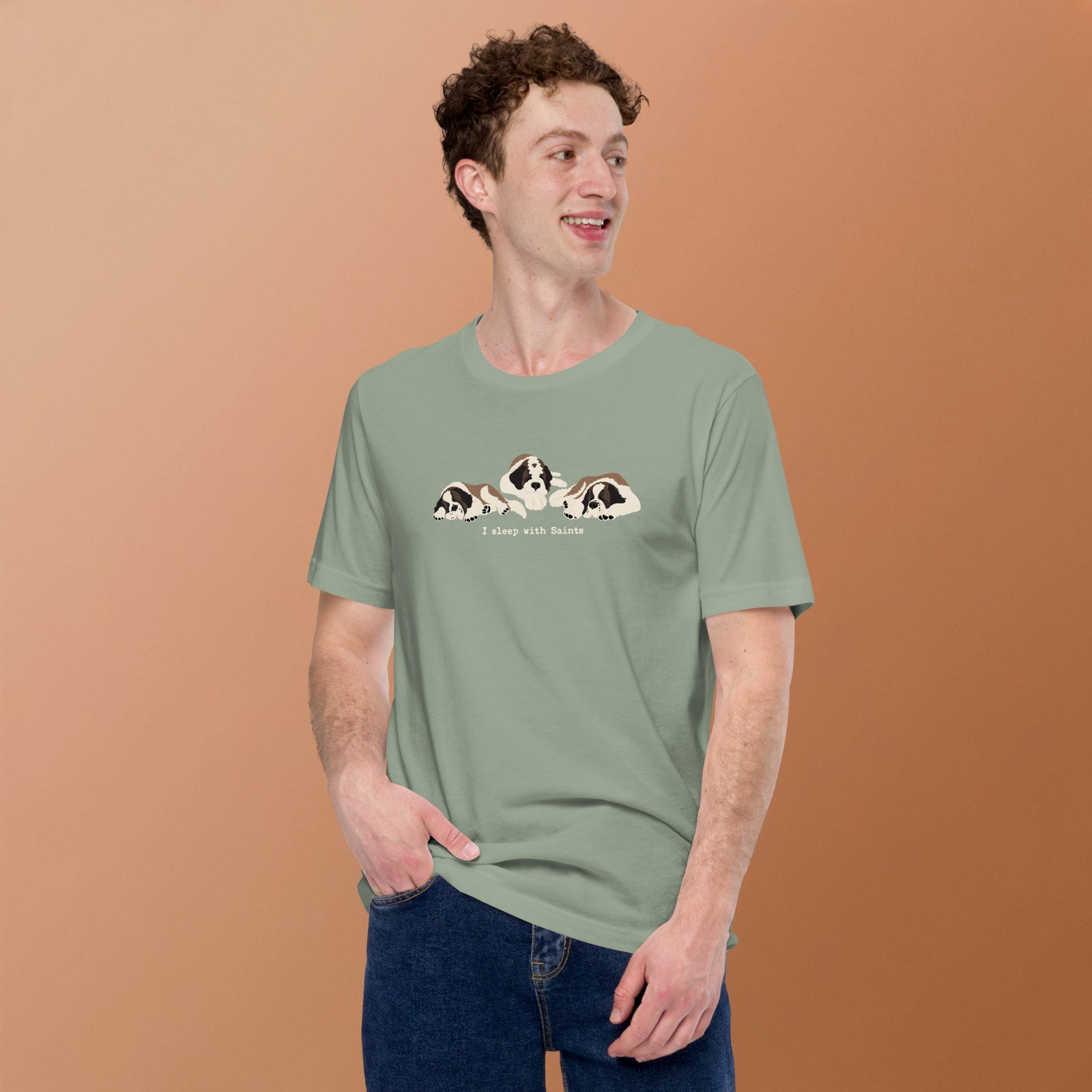 I Sleep with Saints Lightweight T-shirt