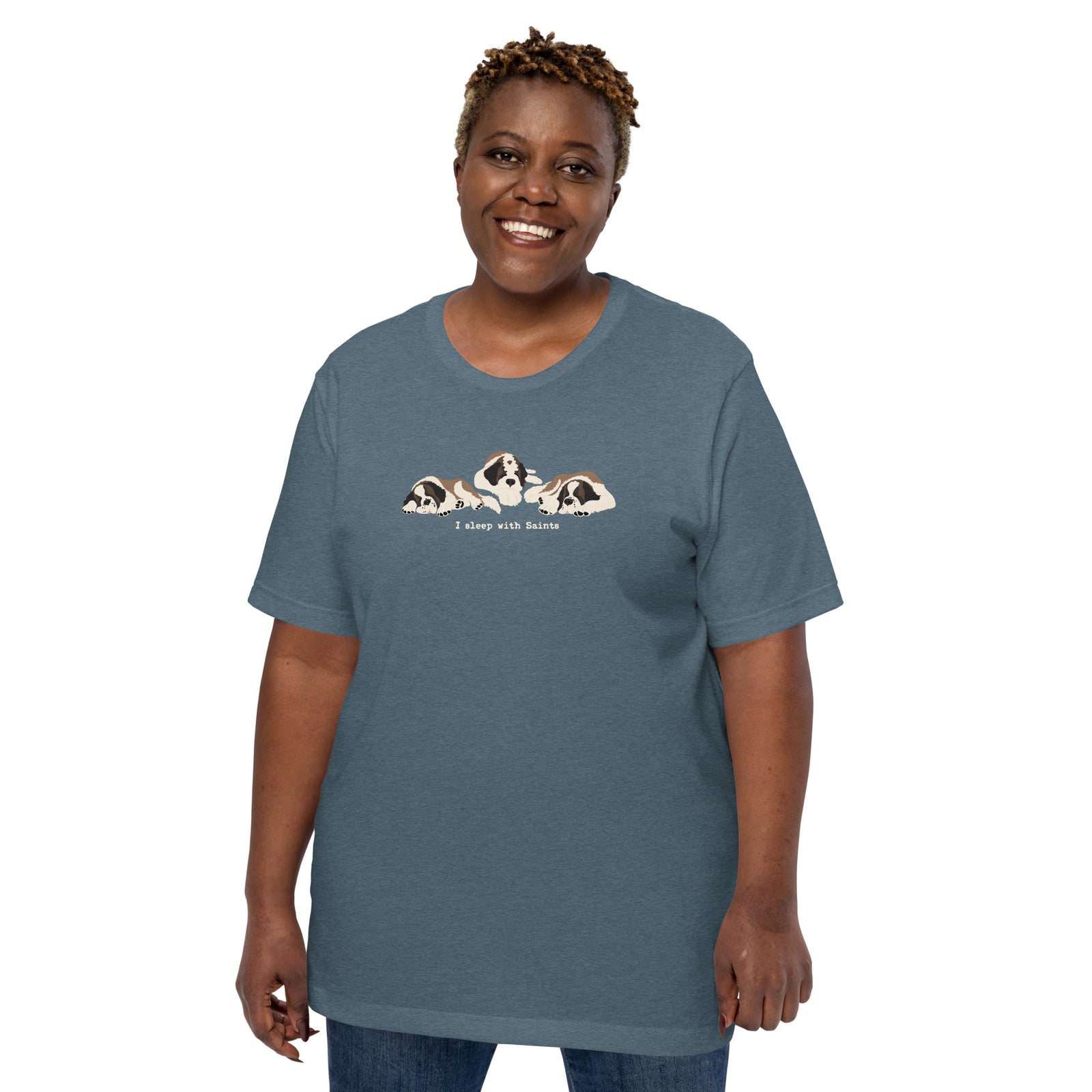 I Sleep with Saints Lightweight T-shirt