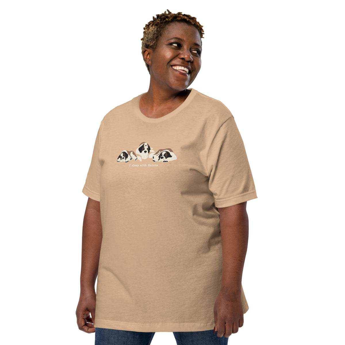 I Sleep with Saints Lightweight T-shirt