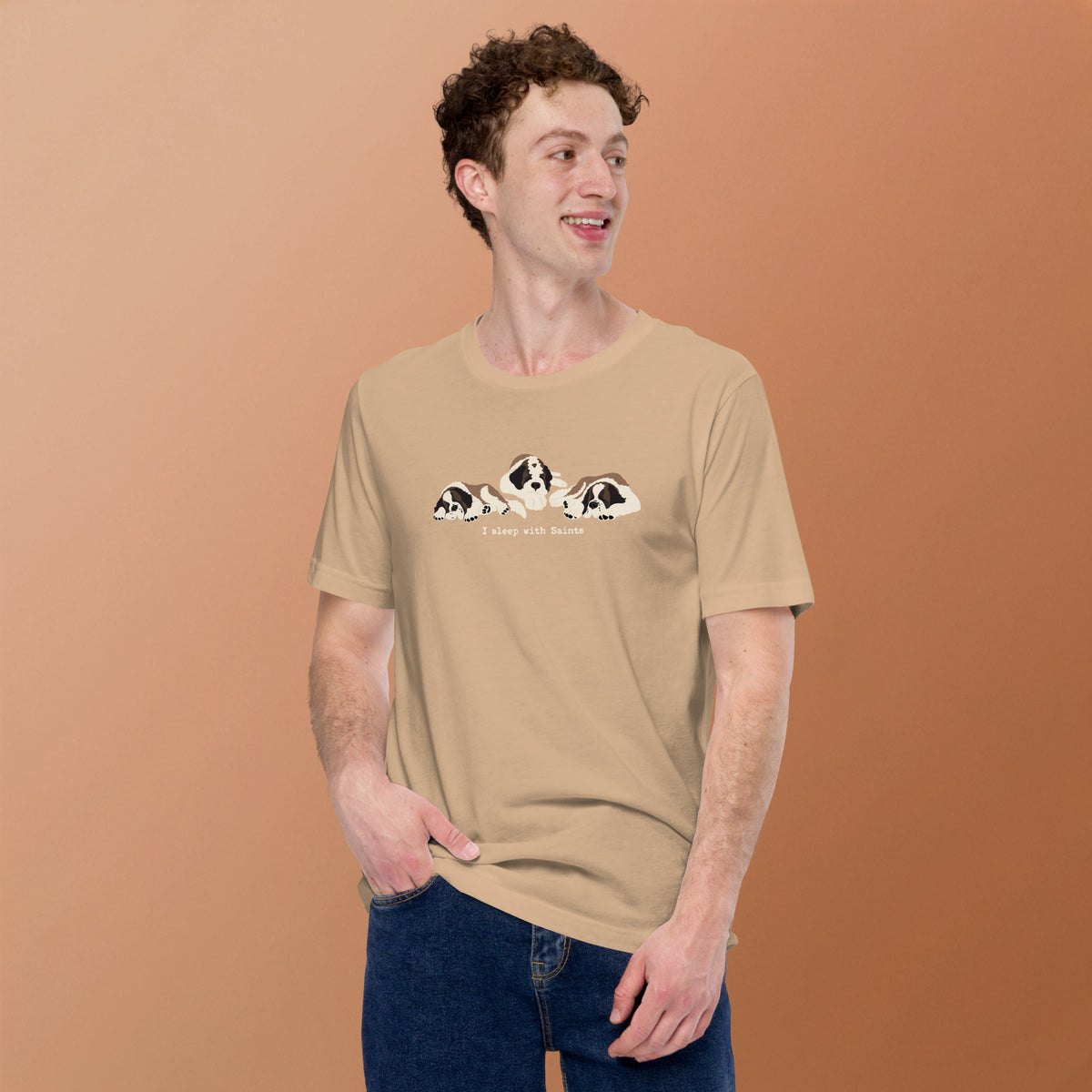 I Sleep with Saints Lightweight T-shirt