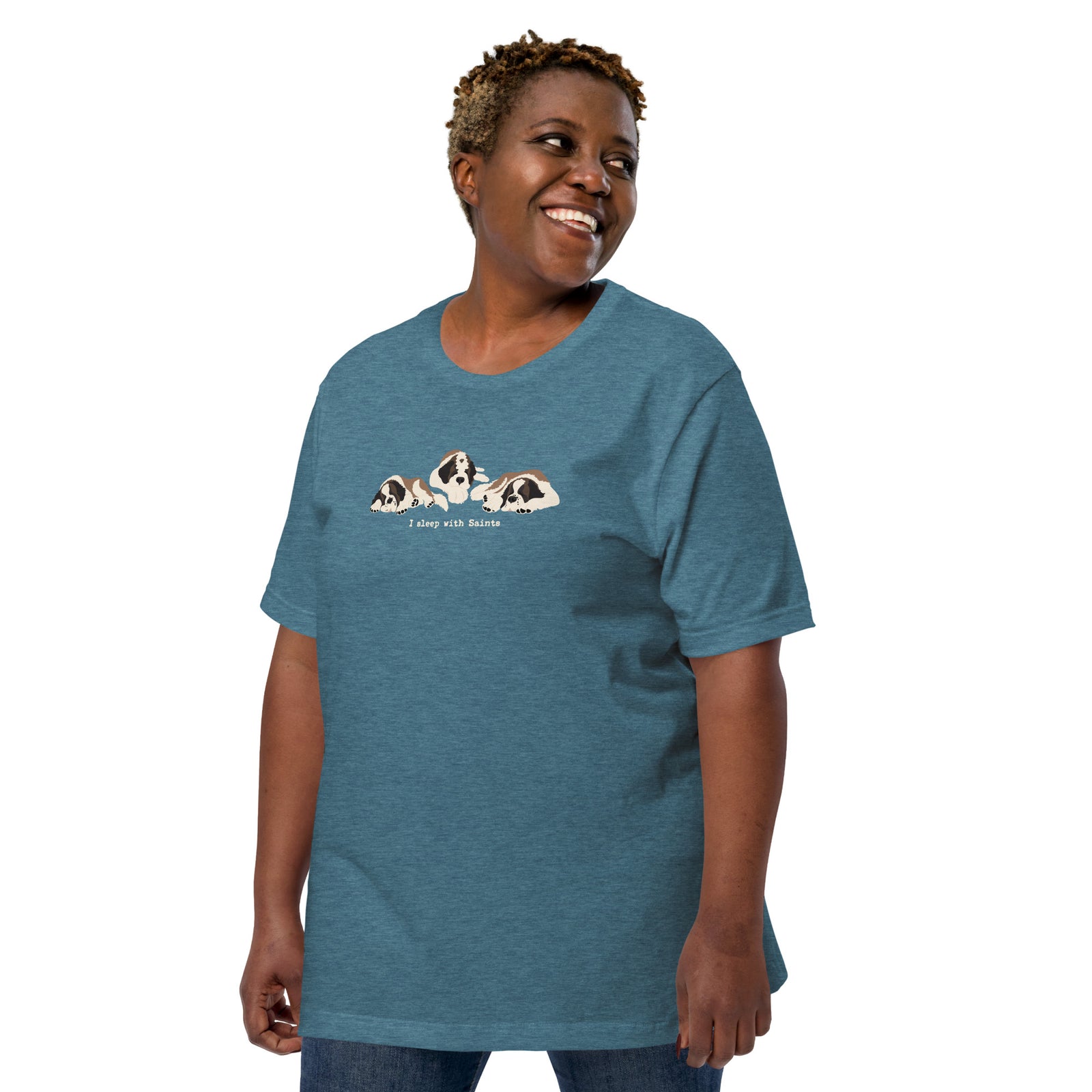 I Sleep with Saints Lightweight T-shirt