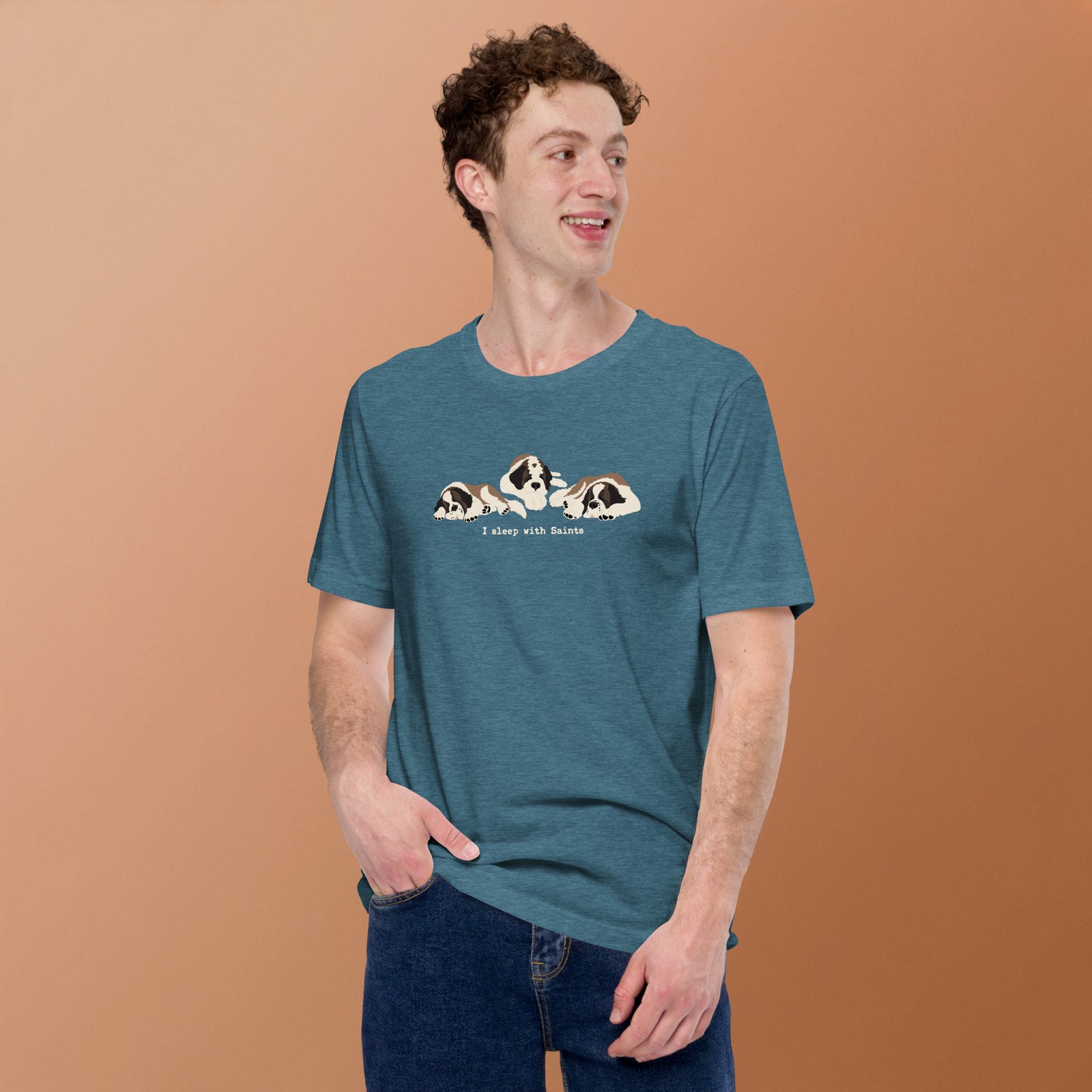 I Sleep with Saints Lightweight T-shirt