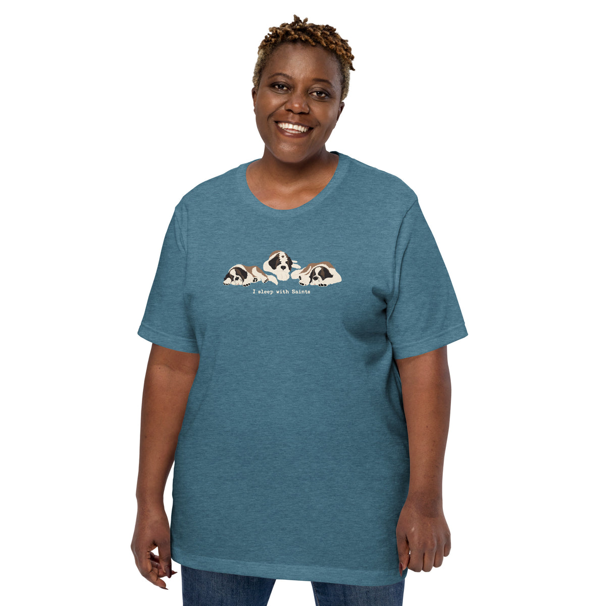 I Sleep with Saints Lightweight T-shirt