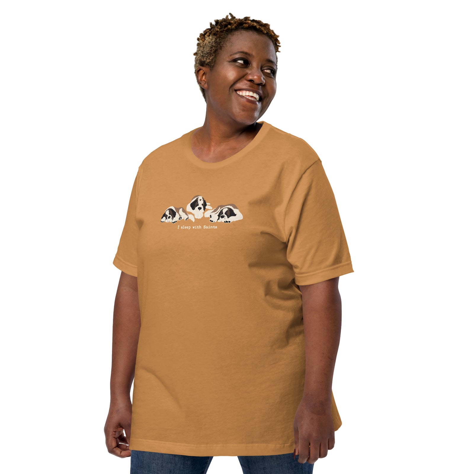I Sleep with Saints Lightweight T-shirt
