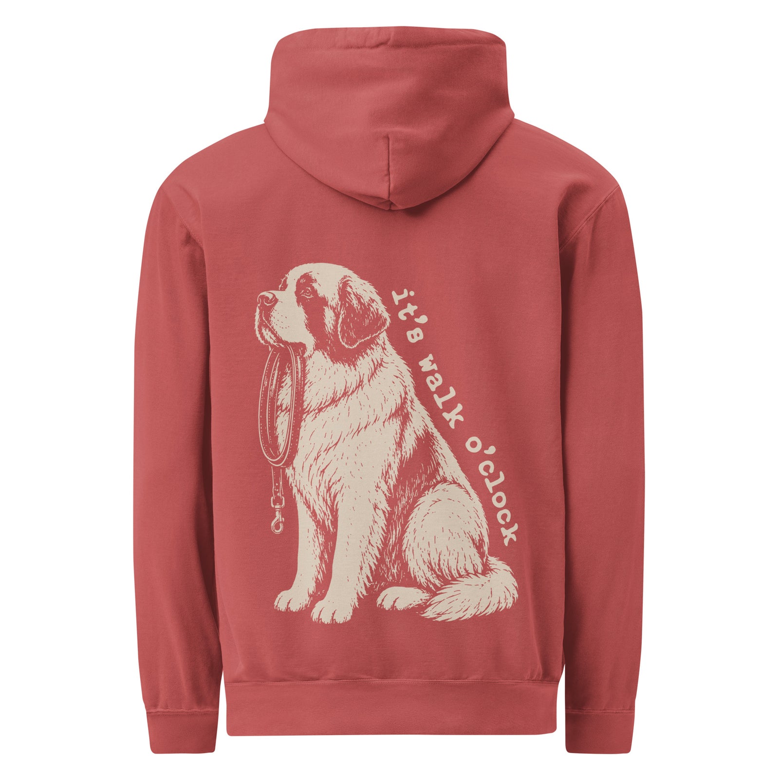 It's Walk O'Clock XL Back Hoodie
