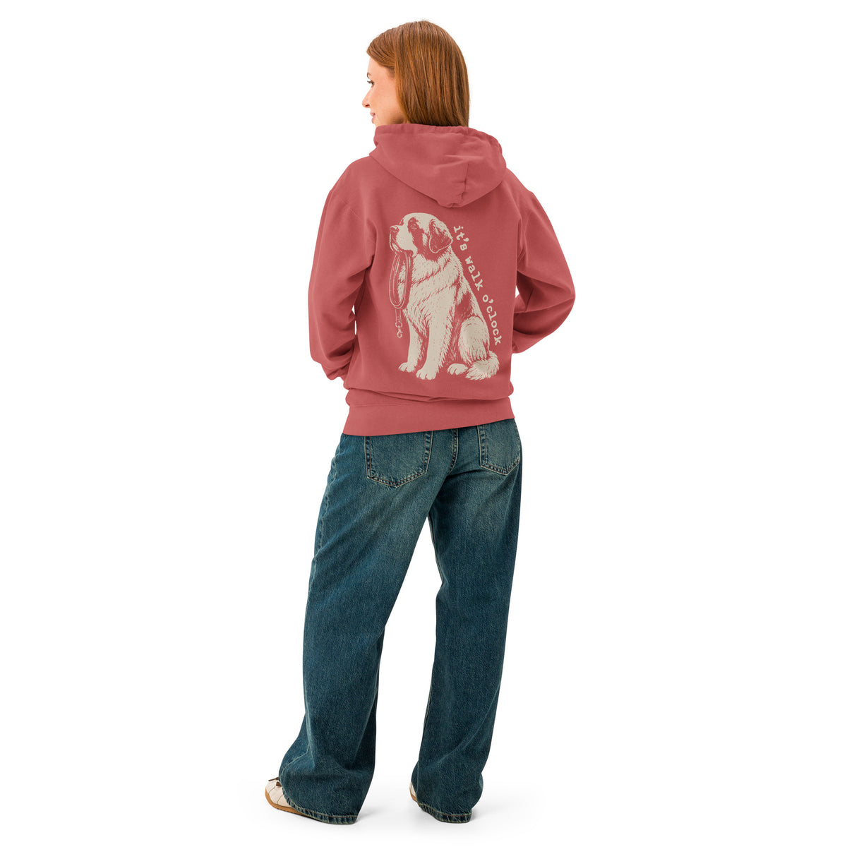 It's Walk O'Clock XL Back Hoodie