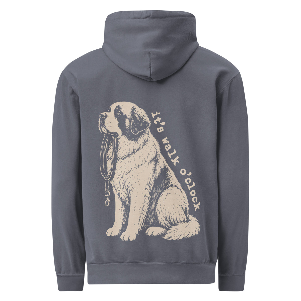 It's Walk O'Clock XL Back Hoodie