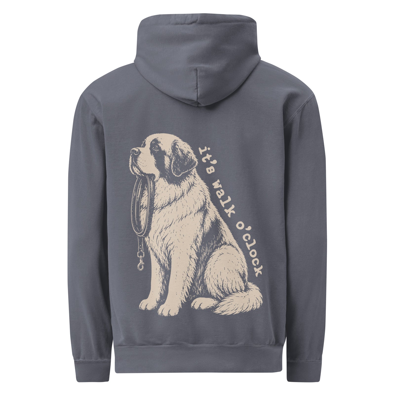 It's Walk O'Clock XL Back Hoodie