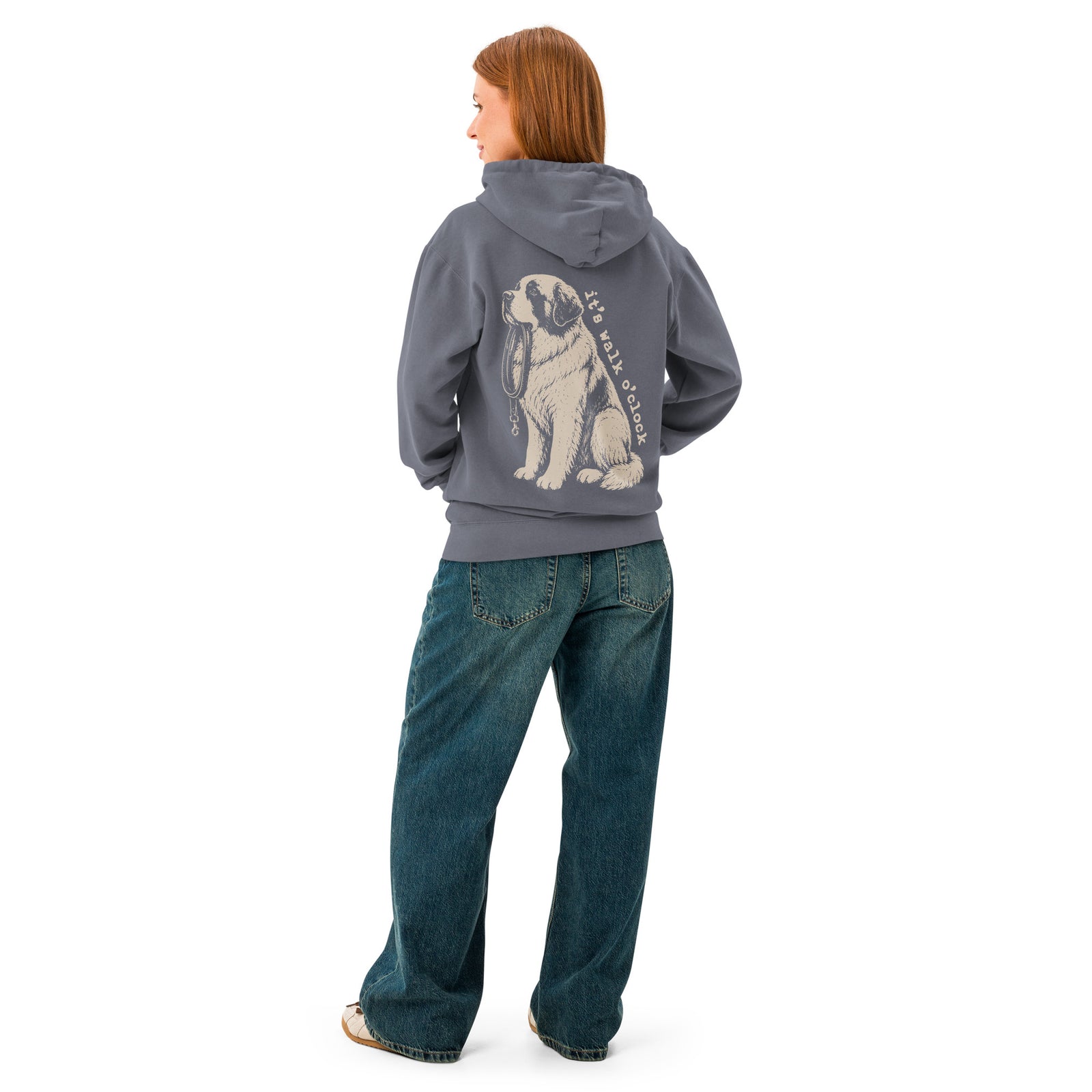 It's Walk O'Clock XL Back Hoodie