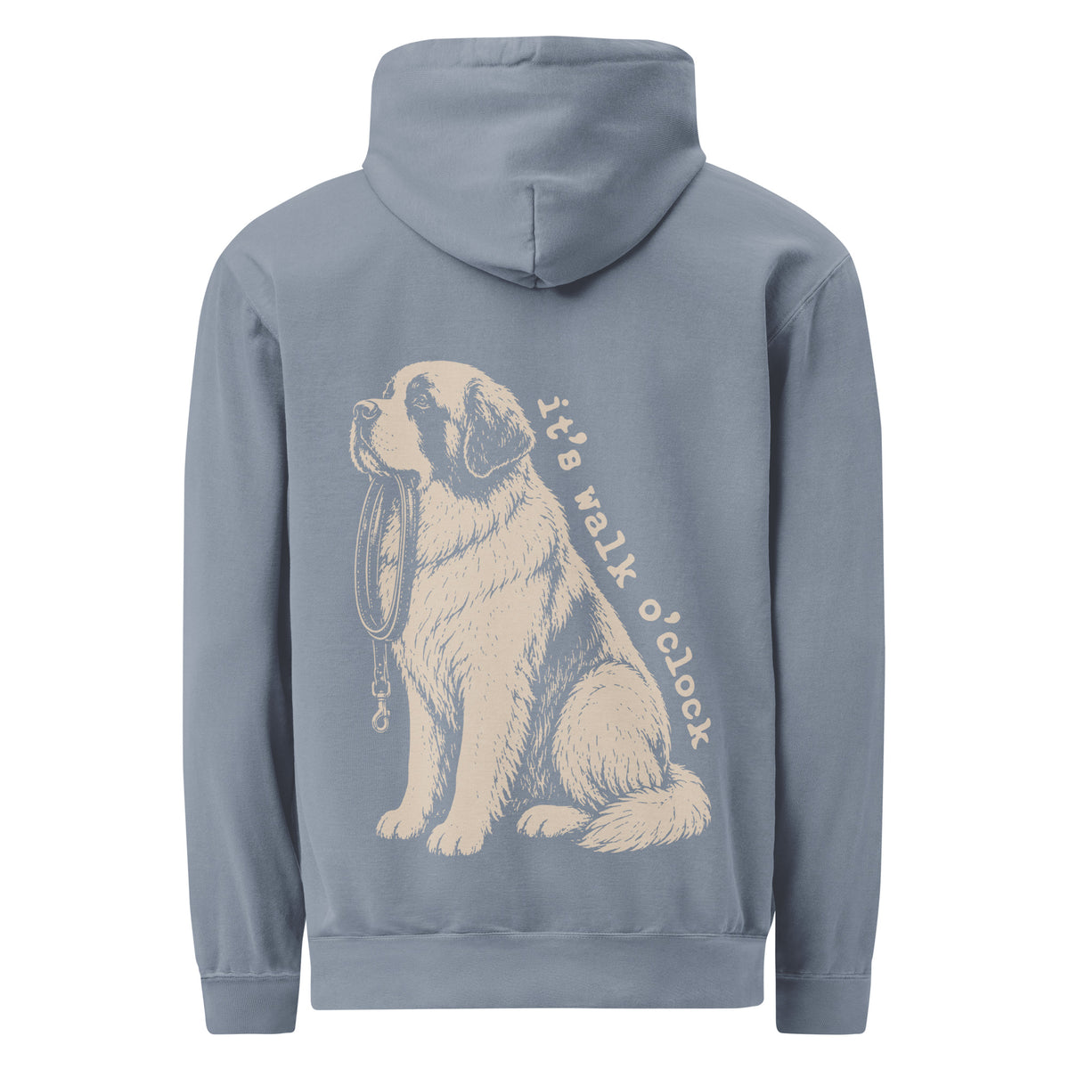 It's Walk O'Clock XL Back Hoodie