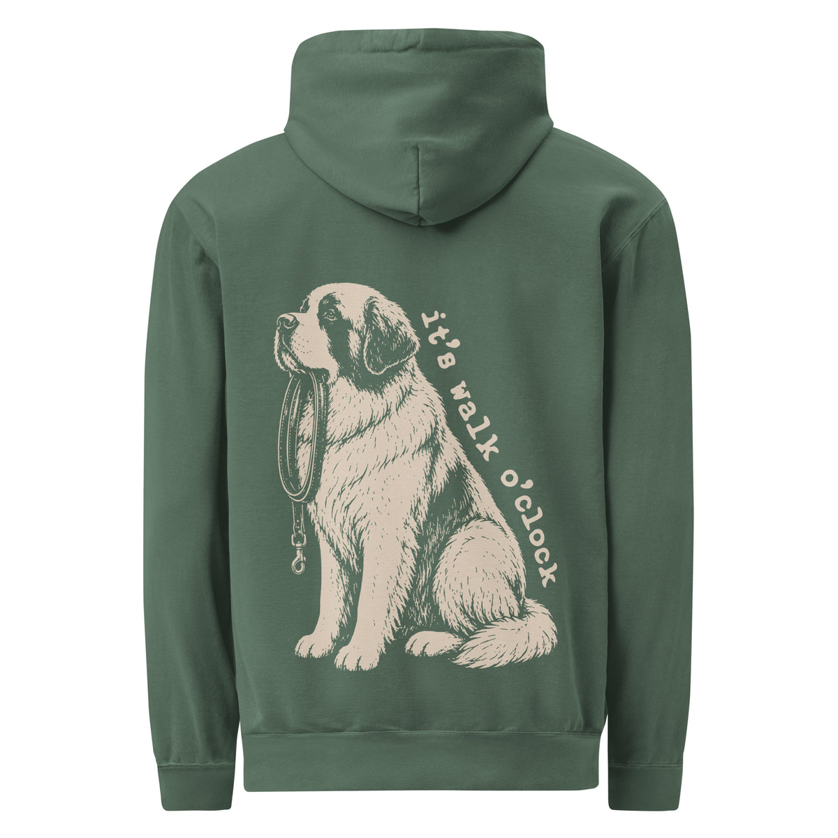 It's Walk O'Clock XL Back Hoodie