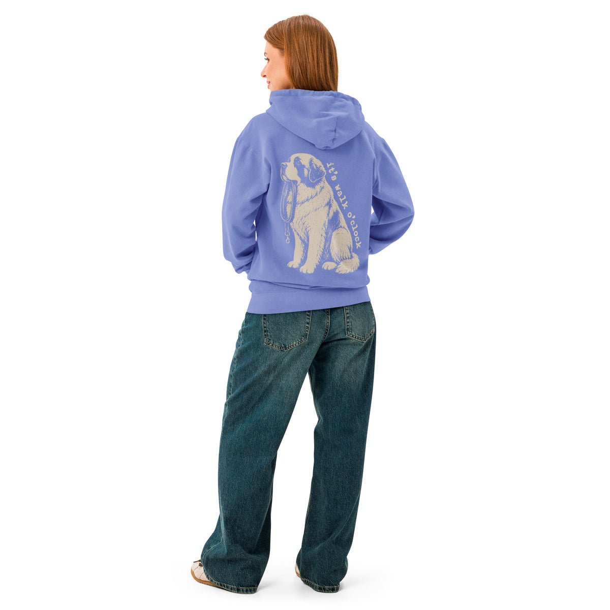 It's Walk O'Clock XL Back Hoodie