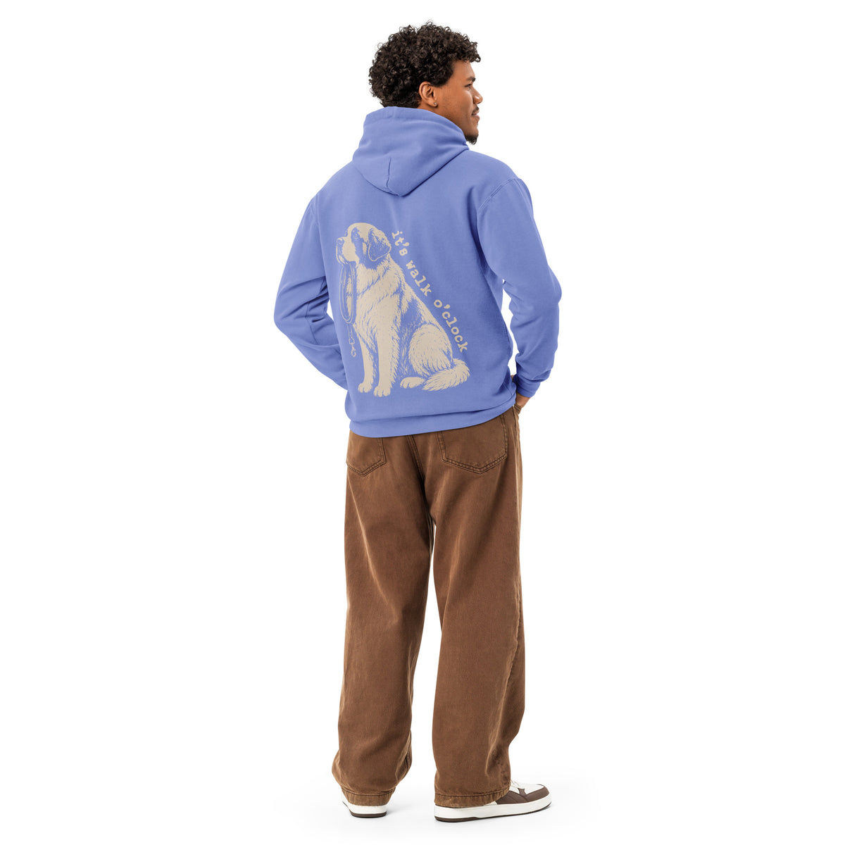 It's Walk O'Clock XL Back Hoodie