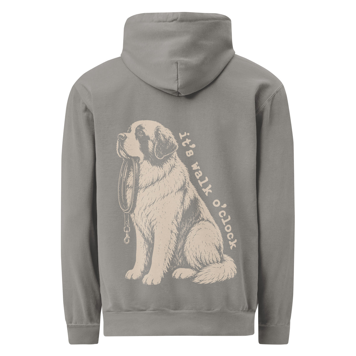It's Walk O'Clock XL Back Hoodie