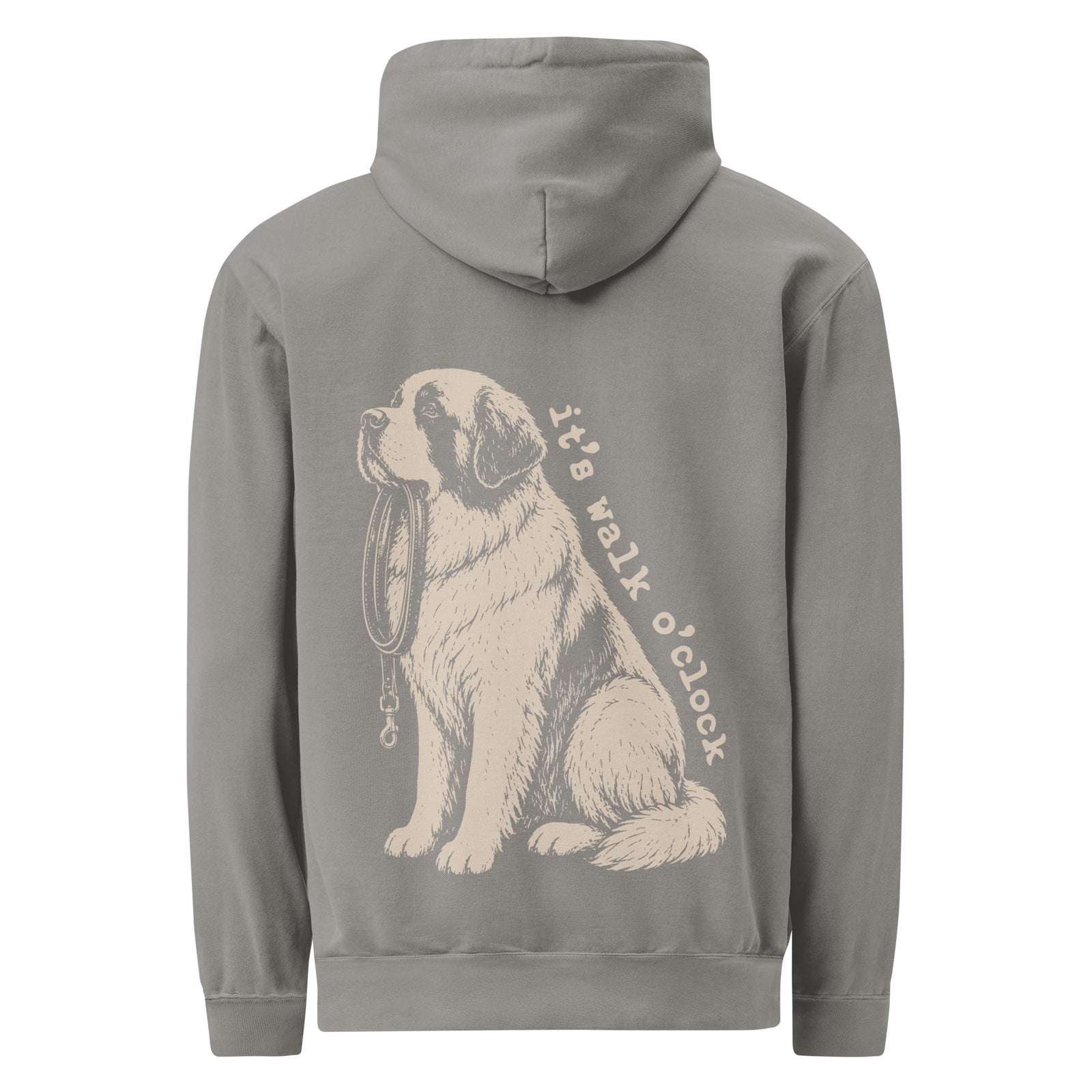 It's Walk O'Clock XL Back Hoodie