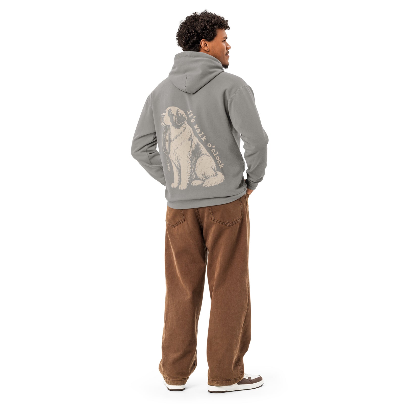 It's Walk O'Clock XL Back Hoodie