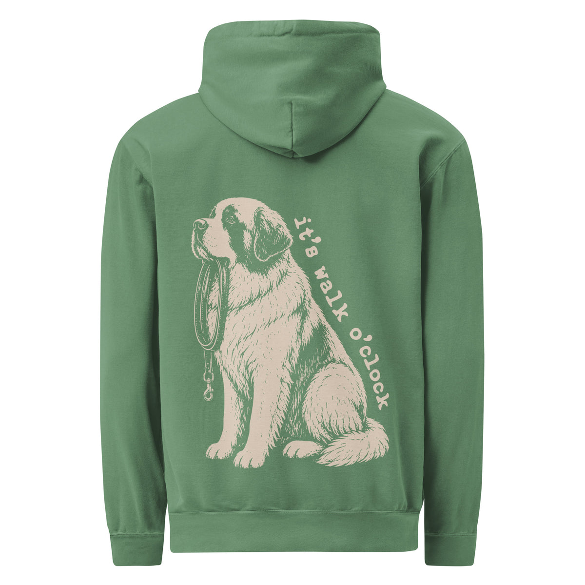 It's Walk O'Clock XL Back Hoodie