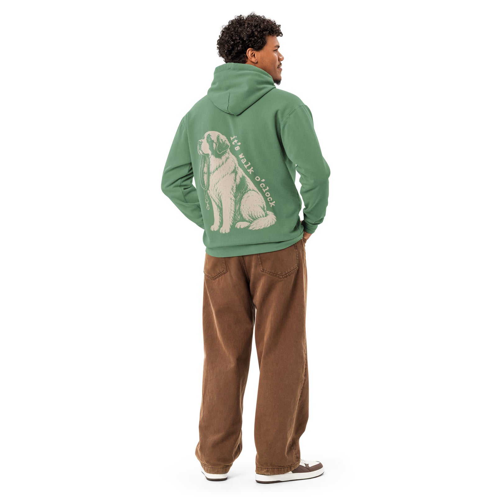 It's Walk O'Clock XL Back Hoodie