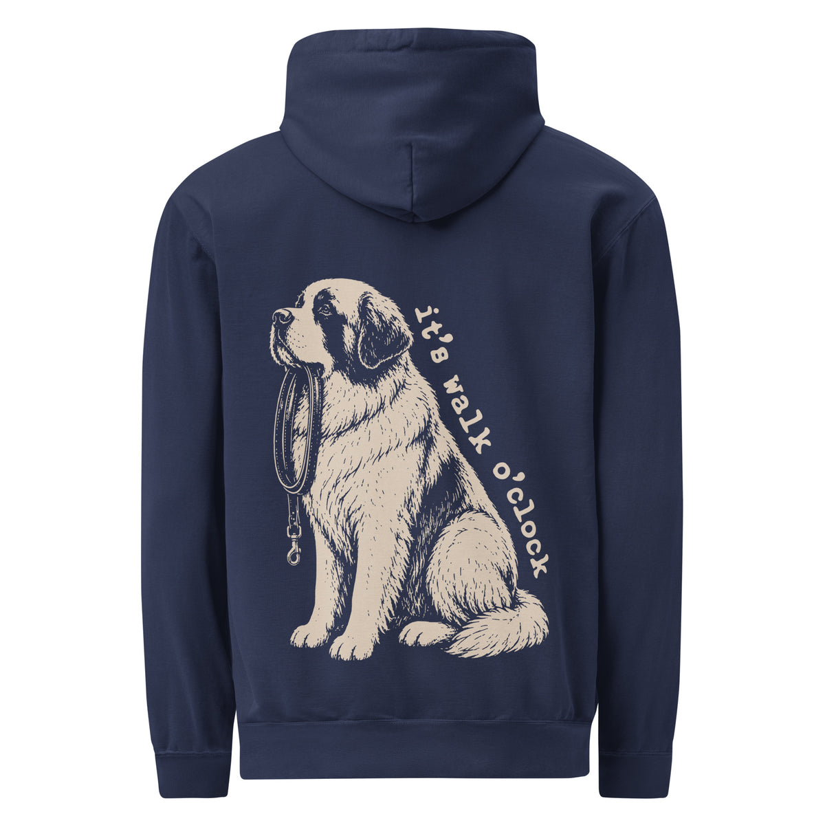 It's Walk O'Clock XL Back Hoodie