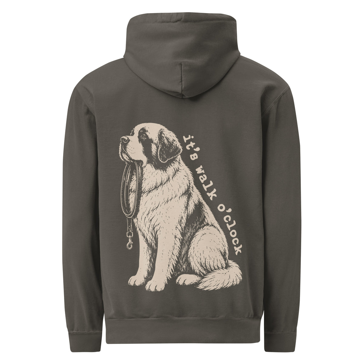 It's Walk O'Clock XL Back Hoodie