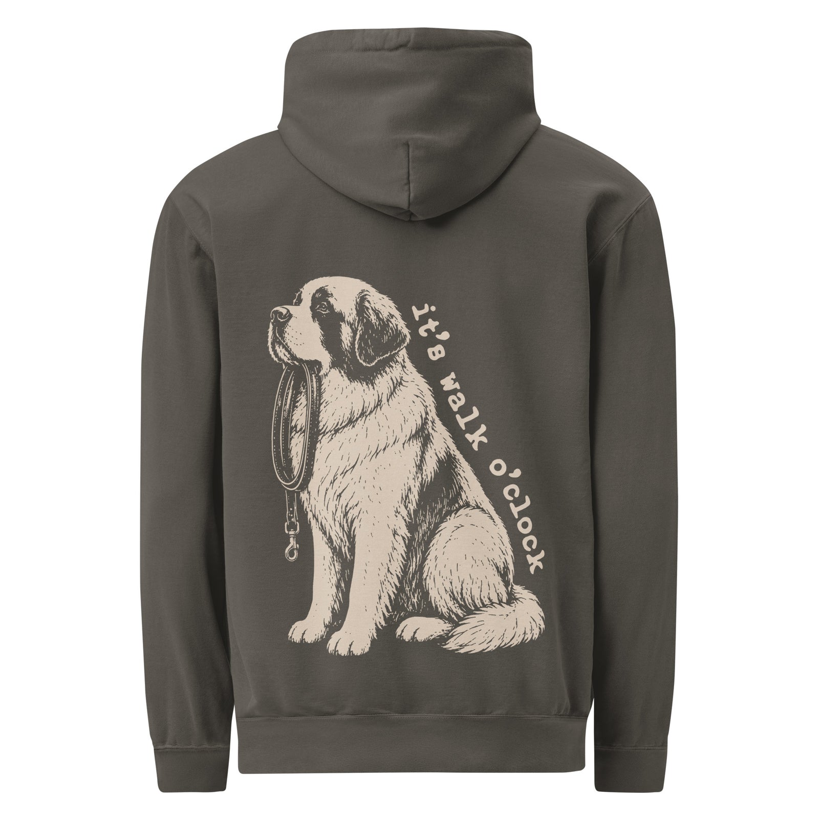 It's Walk O'Clock XL Back Hoodie