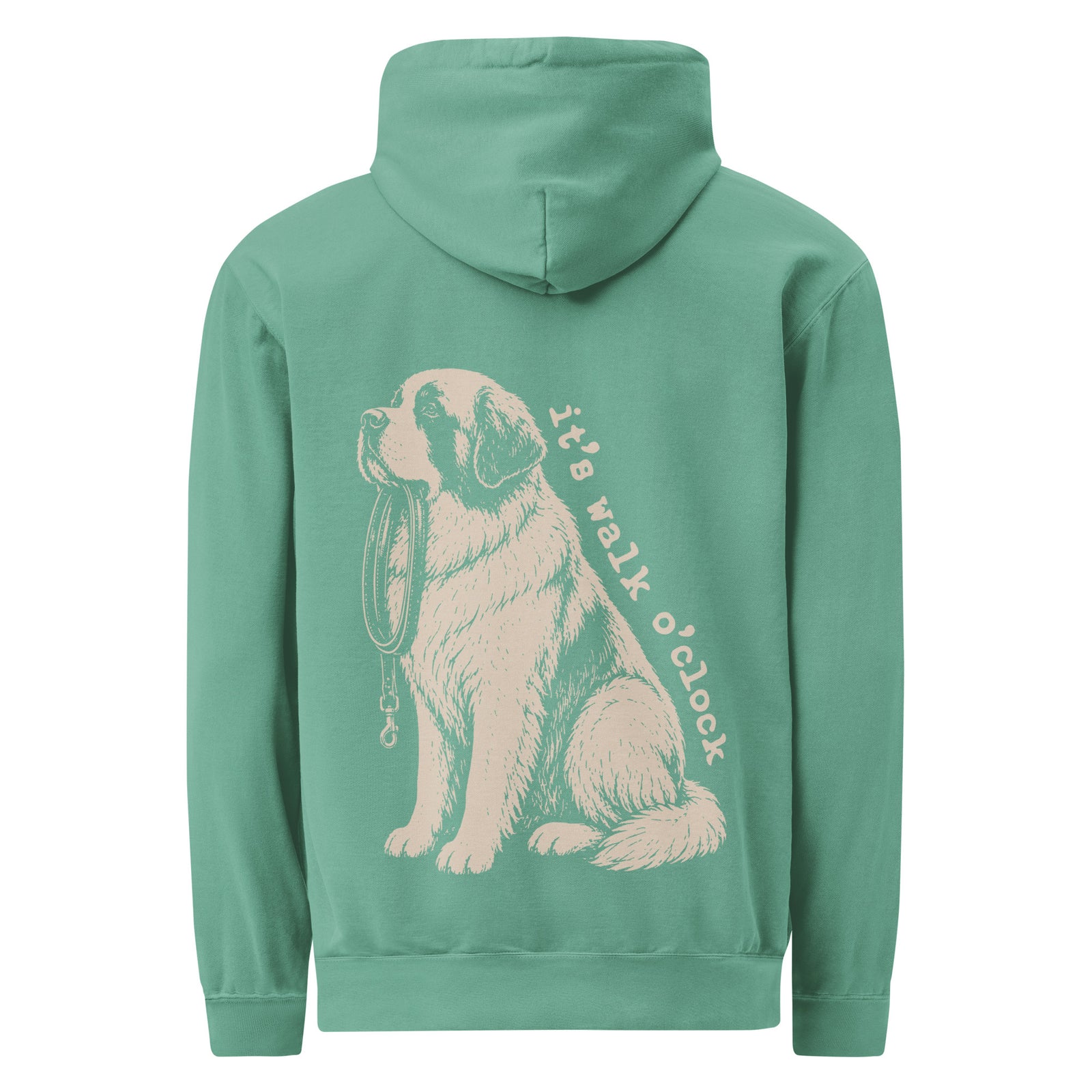 It's Walk O'Clock XL Back Hoodie