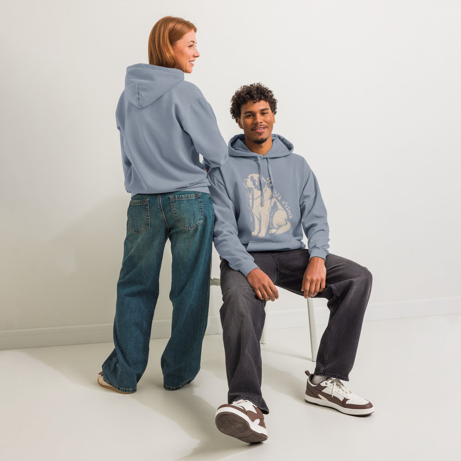 It's Walk O'Clock Comfort Colors® Hoodie