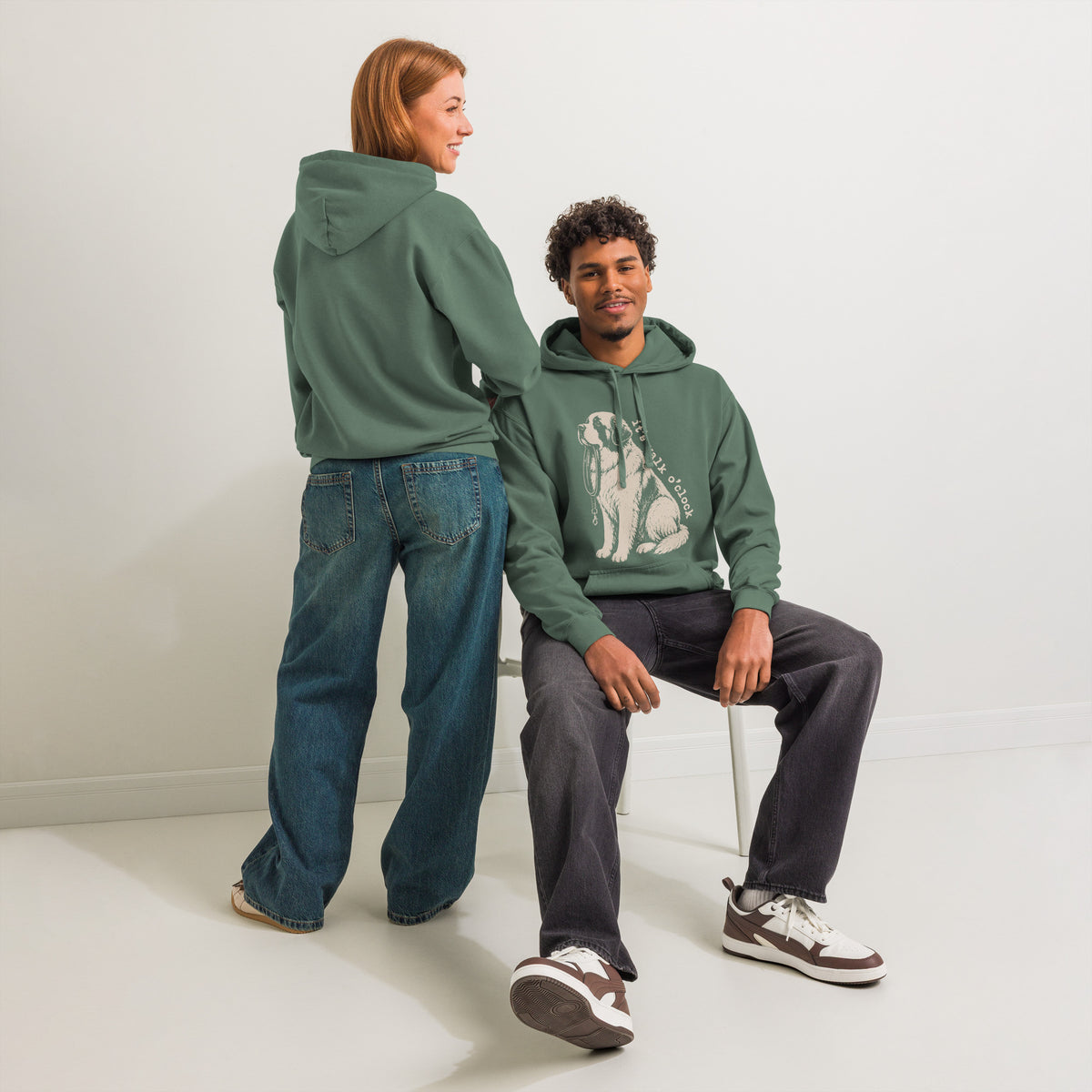 It's Walk O'Clock Comfort Colors® Hoodie